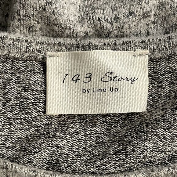143 Story by Line Up Top‎ Ruffle Sleeve Pullover Womens M Soft Cozy - Picture 7 of 11